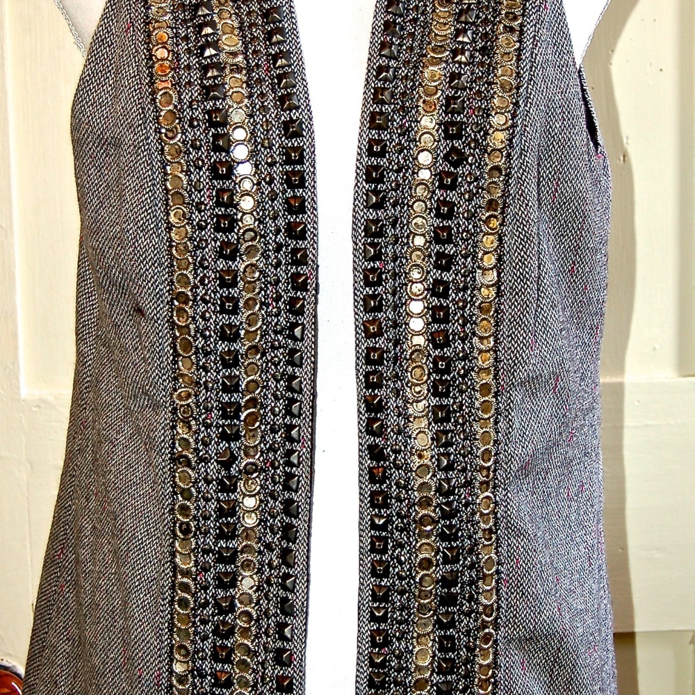 Beautifully adorned Tunic/vest